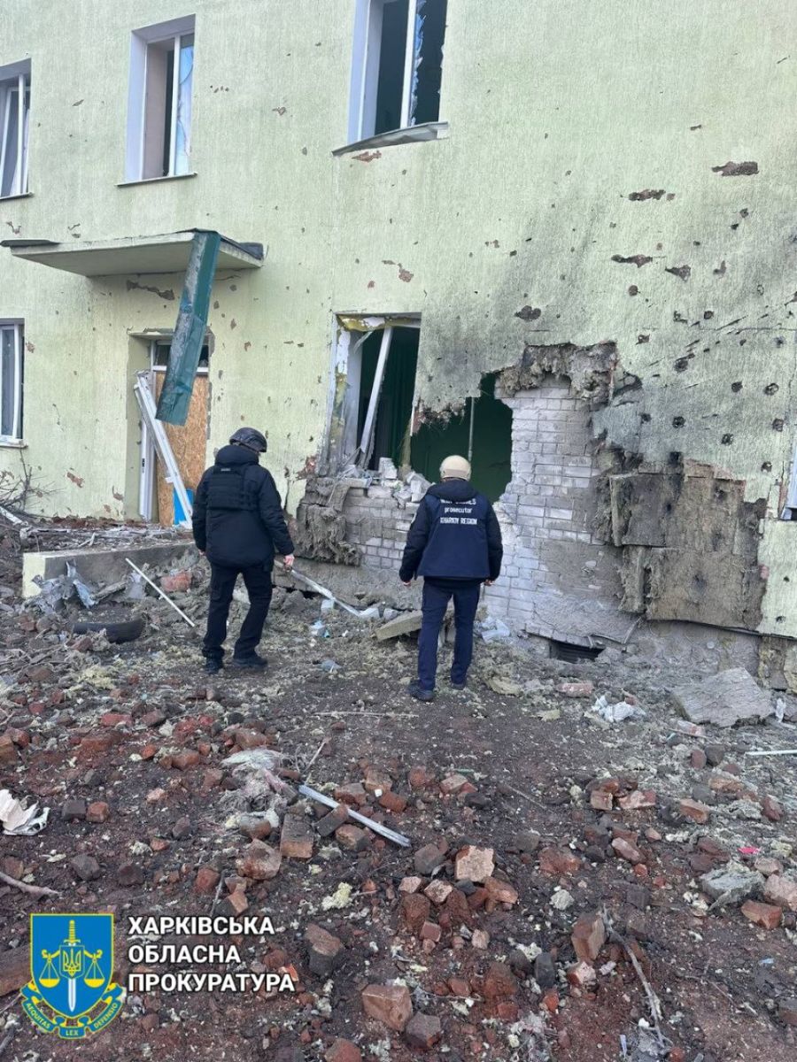 Окупанти вкотре обстріляли Куп'янськ — слідчо-прокурорська группа зібрала речові докази